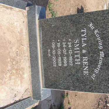 SMITH Tyla 1922-1995 :: SMITH Rene 1928-2002