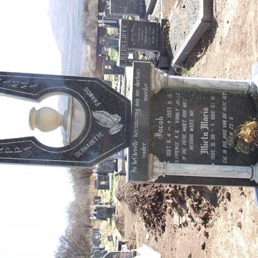 SMOUSE Jacob 1897-1987 &amp; Mieta Maria 1902-1982