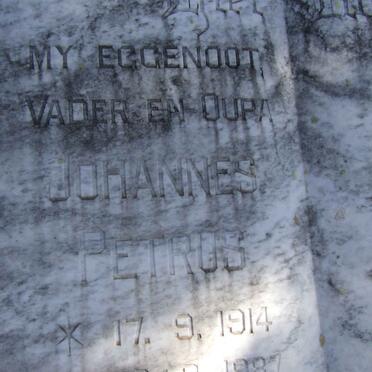 SMITH Johannes Petrus 1914-1987