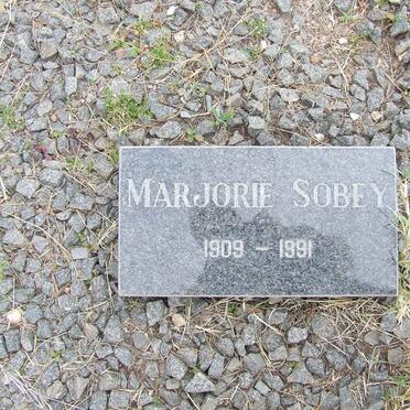 SOBEY Marjorie 1909-1991