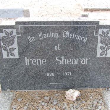 SHEARAR Harry 1884-1953 &amp; Irene 1888-1971