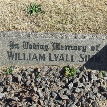 SIMM William Lyall