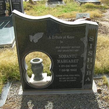 SISHUBA Nobantu Margaret 1941-1998