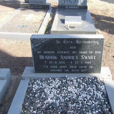 SWART Hendrik Andries 1925-1984