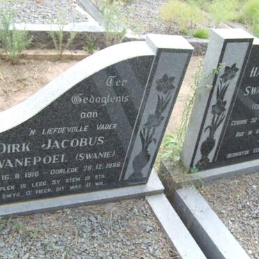 SWANEPOEL Dirk Jacobus 1916-1996 &amp; Hanna LOMBAARD 1918-1978