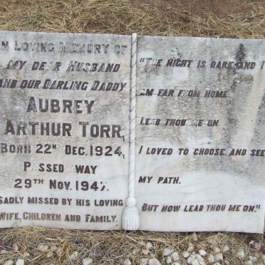 TORR Aubrey Arthur 1924-1947