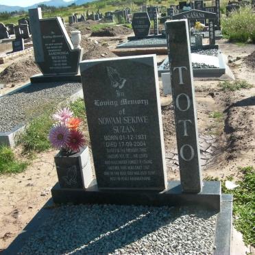 TOTO Nowam Sekiwe Suzan 1931-2004