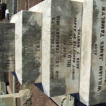 TAMBLYN William James 1874-1929 &amp; Olive 1875-1916 :: TAMBLYN Hilda Irene