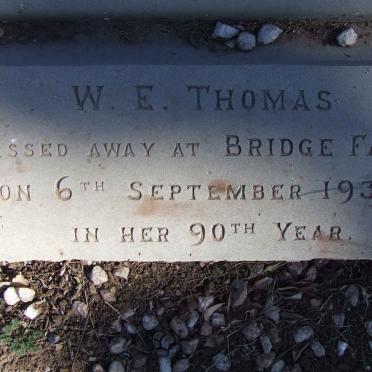 THOMAS W.E. -1936