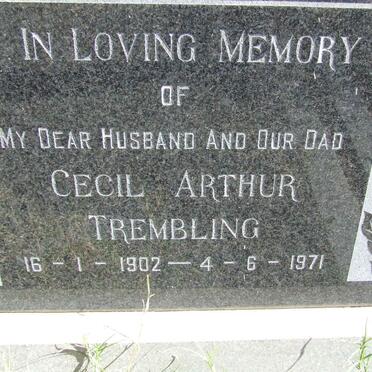 TREMBLING Cecil Arthur 1902-1971