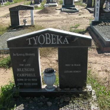 TYOBEKA Mlungisi Campbell 1955-2002