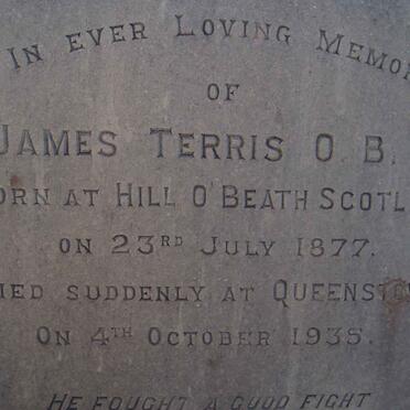 TERRIS James 1877-1935