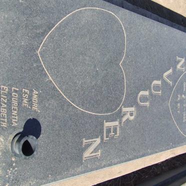 VUUREN Lourens Erasmus, van 1942-1995
