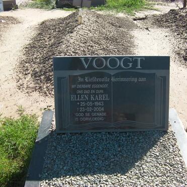 VOOGT Ellen Karel 1943-2004