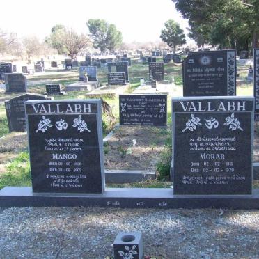 VALLABH Mango 1930-2005 &amp; Morar 1915-1979