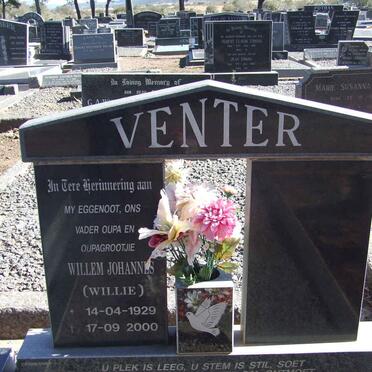 VENTER Willem Johannes 1929-2000