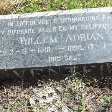 VENTER Willem Adrian 1916-1968