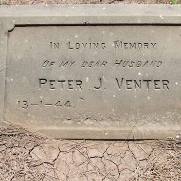 VENTER Peter J. -1944