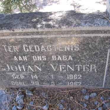 VENTER Johan 1962-1962