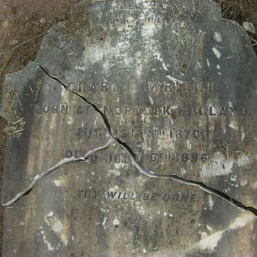 WRIGHT Charlie 1870-1896