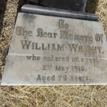 WRIGHT William -1910