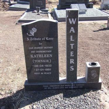 WALTERS Kathleen 1932-1991