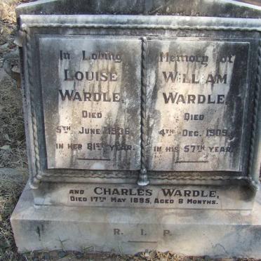 WARDLE William -1909 &amp; Louise -1936 :: WARDLE Charles -1895