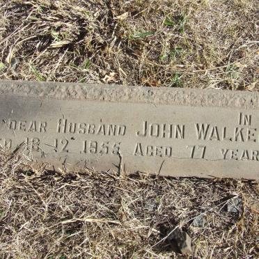 WALKER John -1955