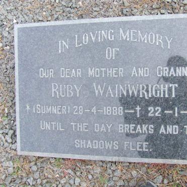 WAINWRIGHT :: VAN DER MERWE :: SUMNER