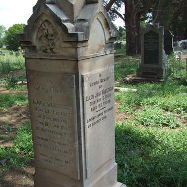 WAKEFIELD James 1843-1896 &amp; Ellen Jane -1908