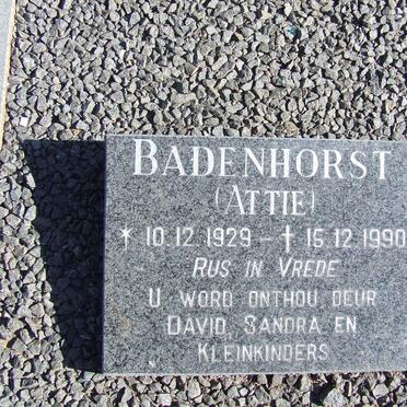 WOODS William James 1910-1973 &amp; L.C. 1913-1988 :: BADENHORST Attie 1929-1990