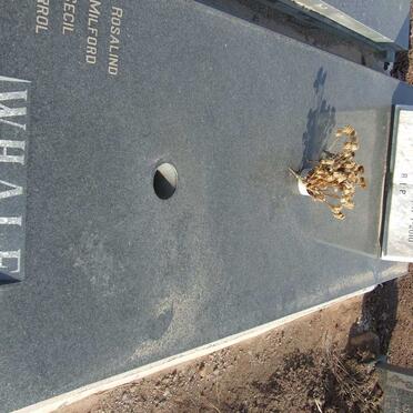 WHALE Derrick Swinburne 1913-1986 &amp; Irene BOUCHER 1921-2010