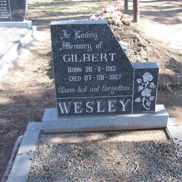 WESLEY Gilbert 1913-1967