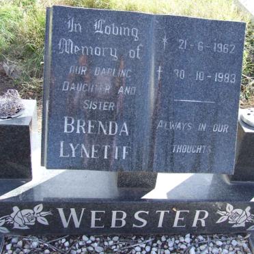 WEBSTER Brenda Lynette 1962-1883