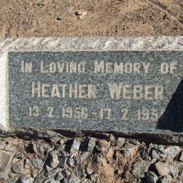 WEBER Heather 1956-1956