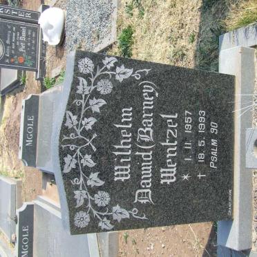 WENTZEL Wilhelm Dawid 1957-1993