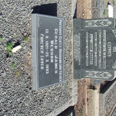 WESSON Gerald James 1921-1993 &amp; Nellie -1940 :: WESSON John Robert