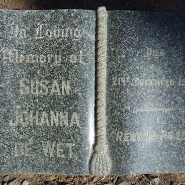 WET Susan Johanna, de -1949