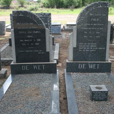 WET Philip, de 1898-1955 &amp; Anna Jacomina MARX 1900-1969