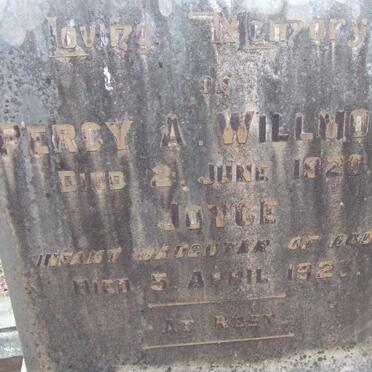 WILLMORE Percy A. -1920 :: WILLMORE Joyce -1923