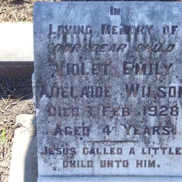 WILSON Violet Emily Adelaide -1928