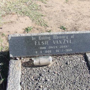 ZYL Elsie nee, van nee OWEN-JOHN 1906-1969