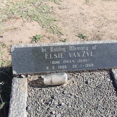 ZYL Elsie nee, van nee OWEN-JOHN 1906-1969