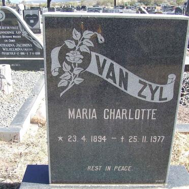 ZYL Maria Charlotte, van 1894-1977