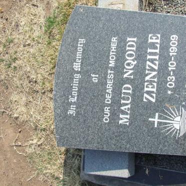 ZENZILE Maud Nqodi 1909-1996