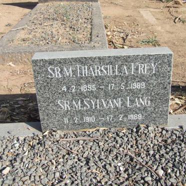 FREY Tharsilla 1895-1989 :: LANG Sylvane 1910-1989