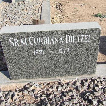 DIETZEL Cordiana 1891-1977