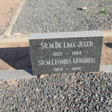 JEGER De Lima 1803-1994 :: GFRÖREIS Leonida 1904-1984