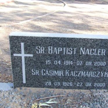 NACLER Baptist 1914-2000 :: KACZMARCZYK Casimir 1926-2000