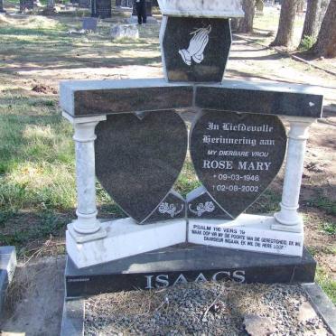 ISAACS Rose Mary 1946-2002